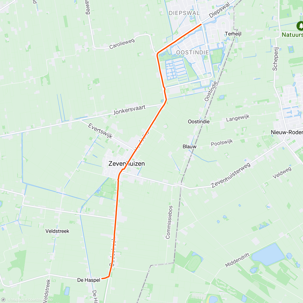 Map of the activity, Etappe 🏃🏼 WAG-LEEK 🔥#BVE