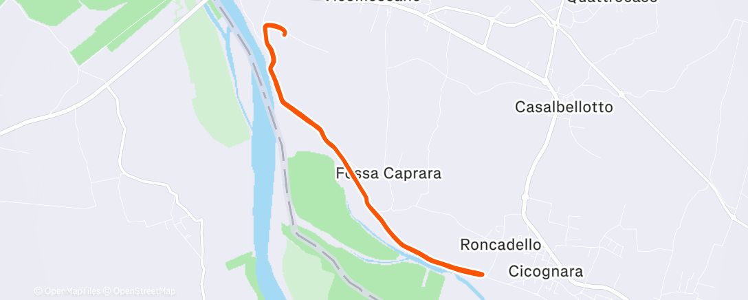 Map of the activity, Rigenerante tranquillo