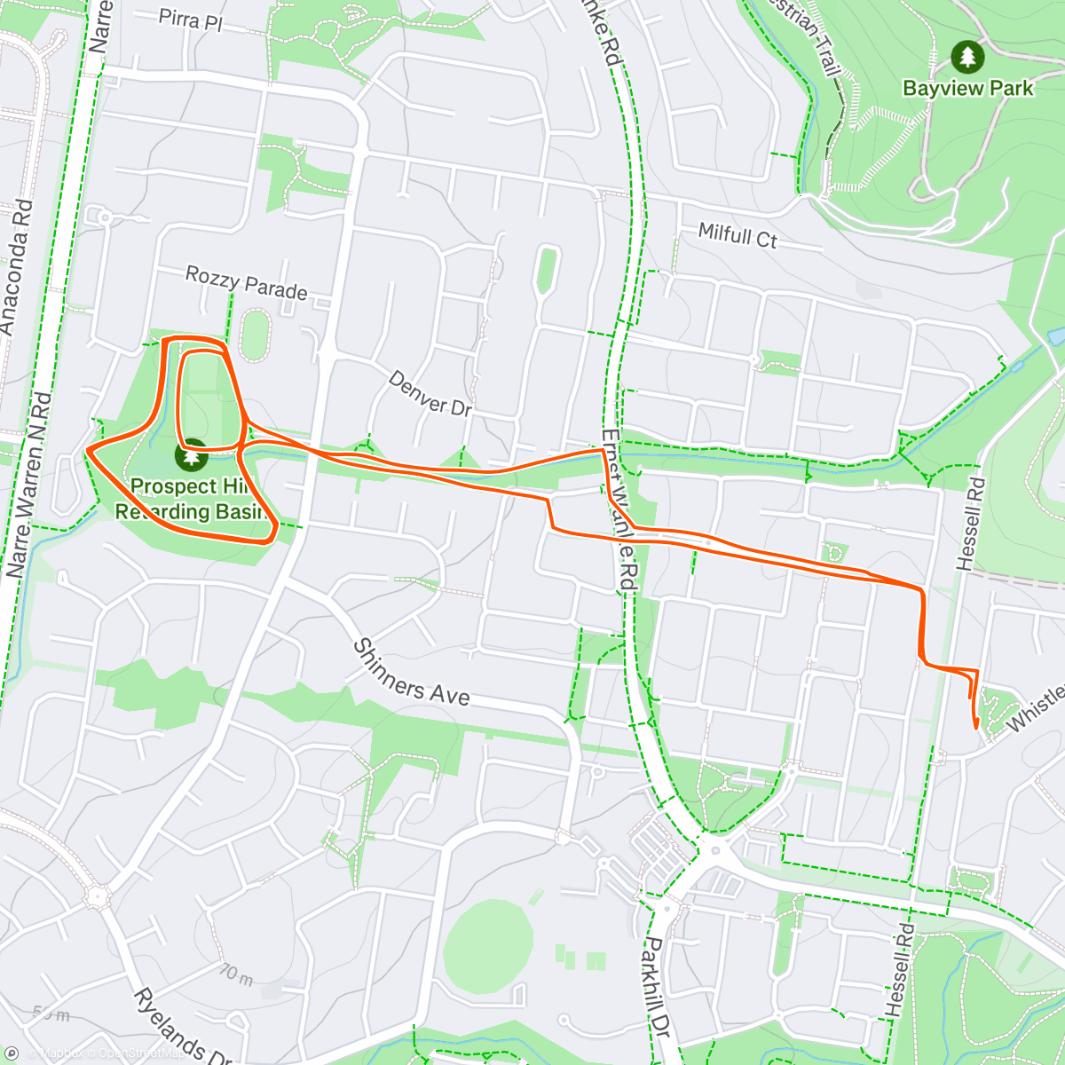 Map of the activity, Umpherstone Sinkhole, South Australia