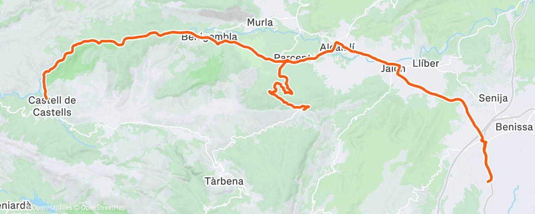 Map of the activity, Back on track