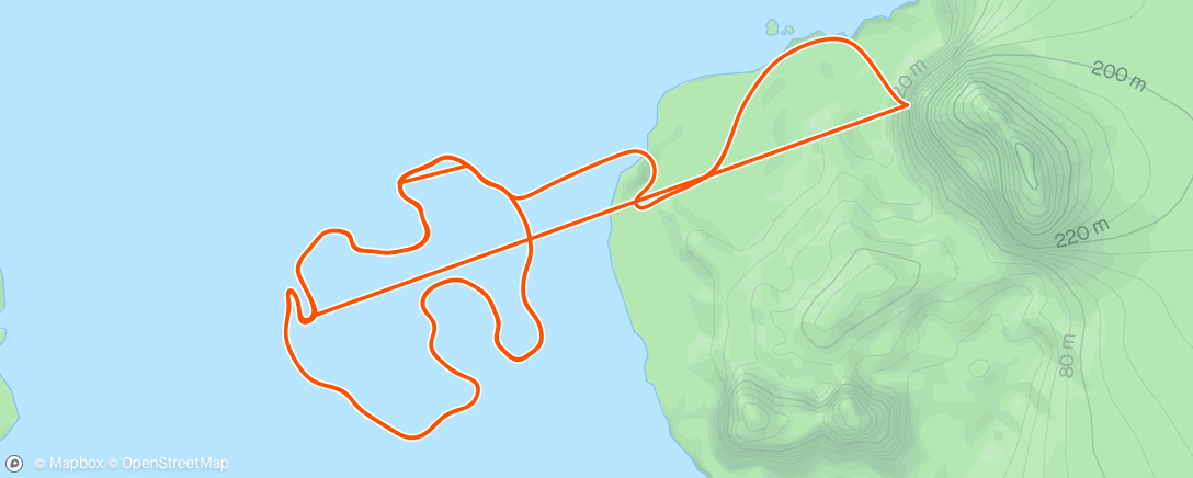 Map of the activity, Zwift - Flat Route in Watopia