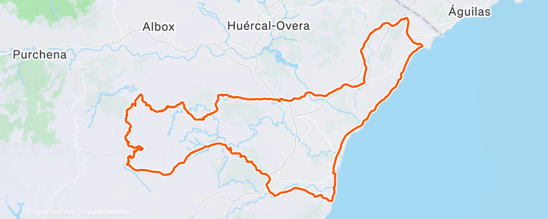 Map of the activity, Concentración Caja rural