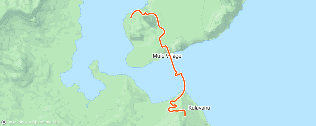 Map of the activity, Zwift - Mountain Route in Watopia - problemer med gir