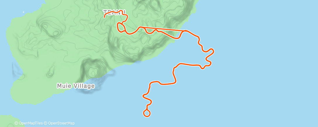 Map of the activity, Zwift - Tempus Fugit in Watopia