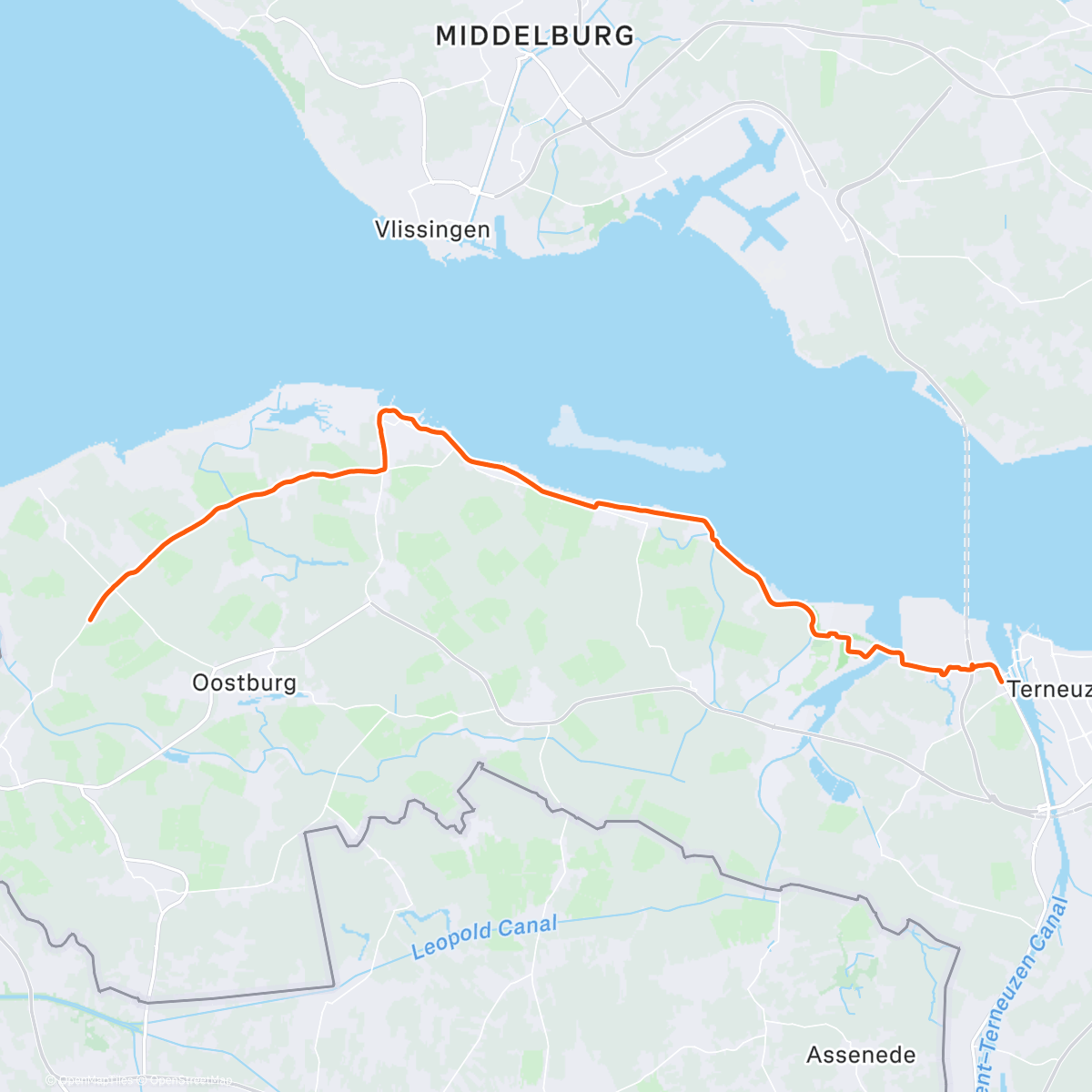 Карта физической активности (Gestrand met een lekke band)