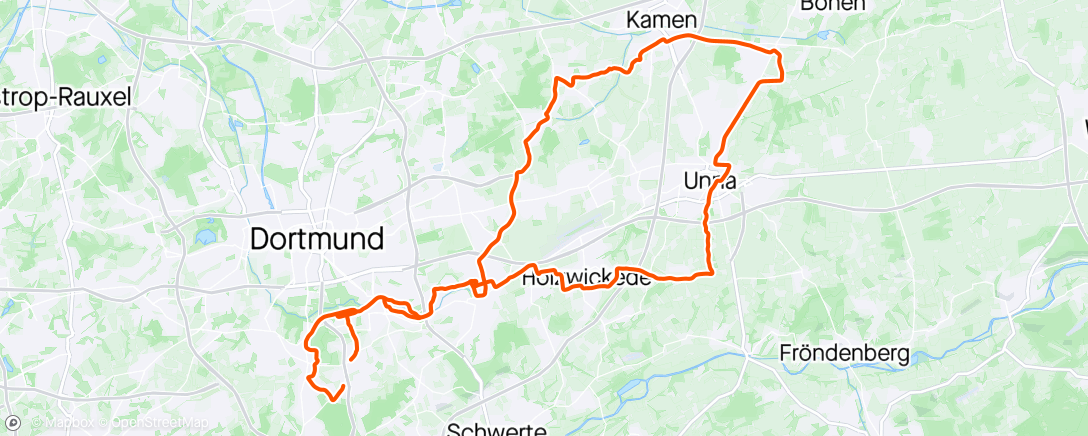 Map of the activity, Do Ost ... mal wieder 👍🚴‍♂️☀️