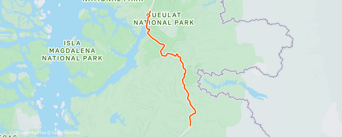 Map of the activity, Morning Ride
