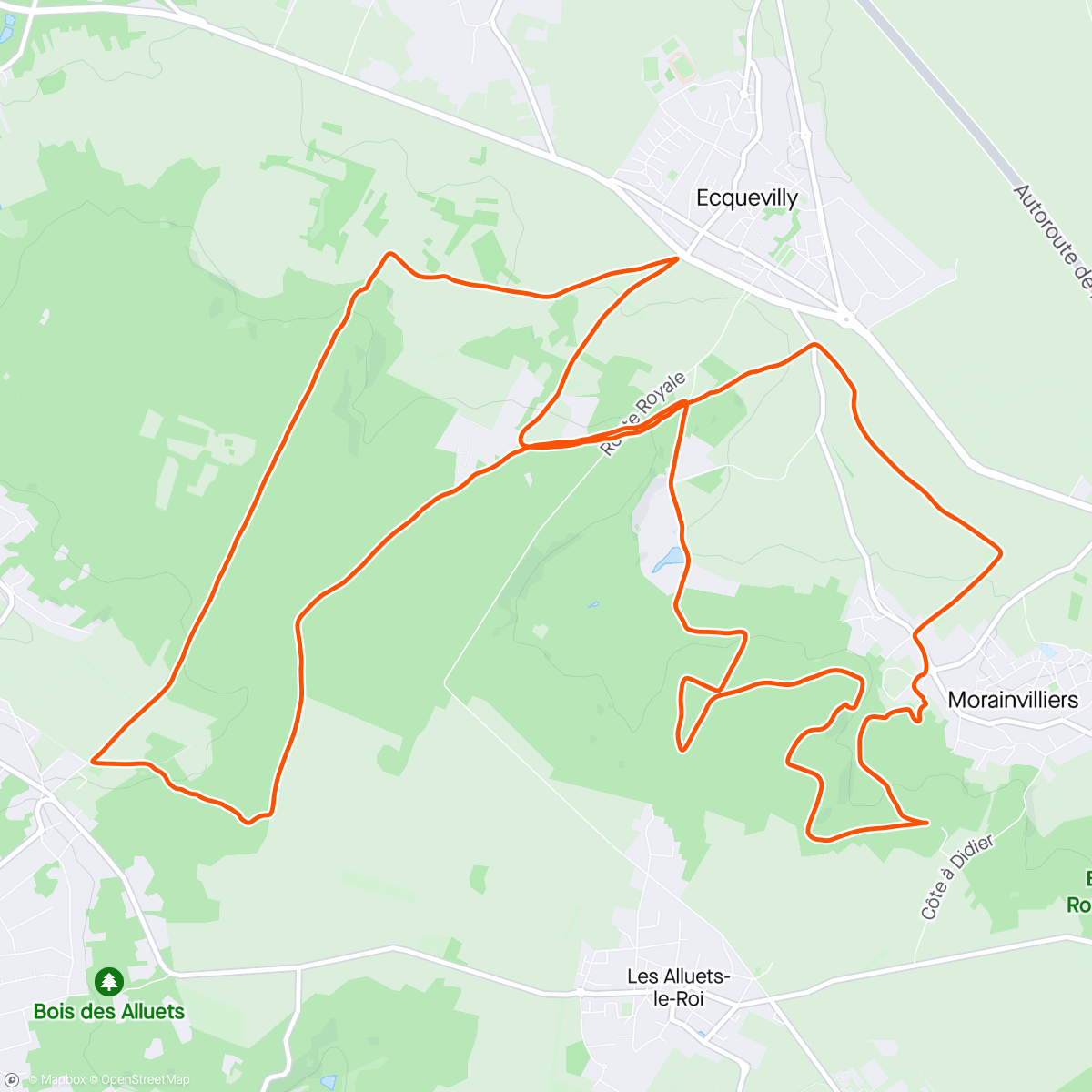 Map of the activity, Trail du Vieux Lavoir 🌳