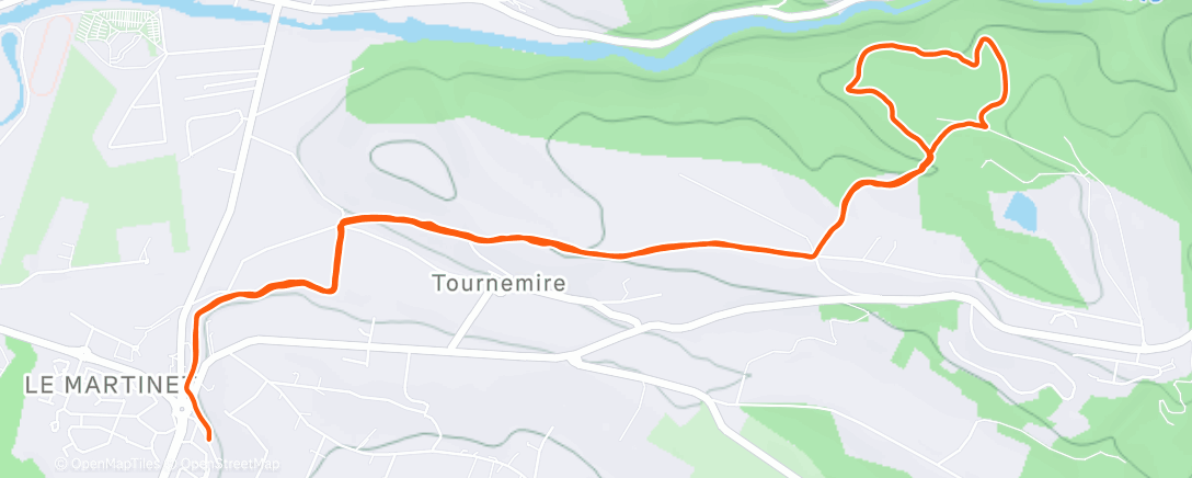 Map of the activity, Digestive Trails