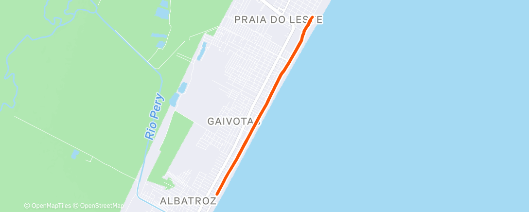 Карта физической активности (Contínuo moderado/leve)