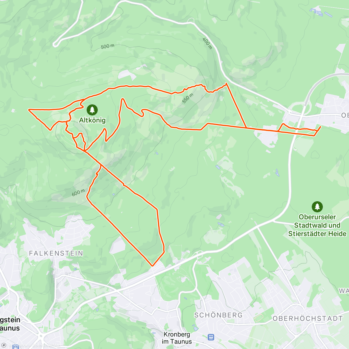 Map of the activity, adventures of the old king.
