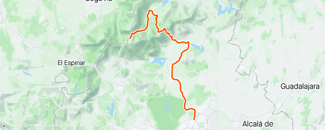 Map of the activity, Last one 🥵⛰️🏔⛷️