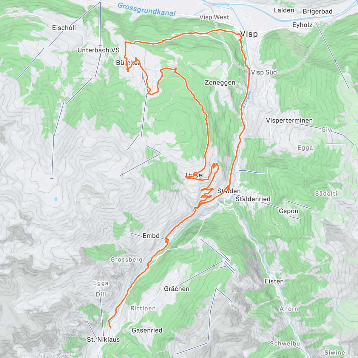 Map of the activity, First Ride with this Gravelrocket 🚀🤤