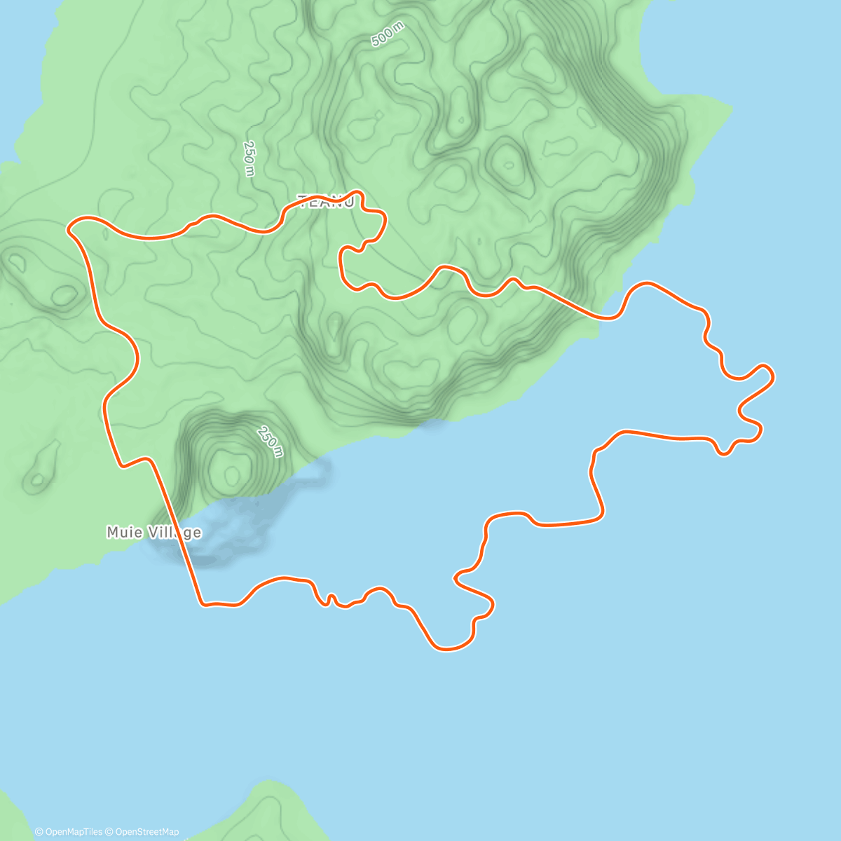 Map of the activity, Zwift - Tick Tock in Watopia