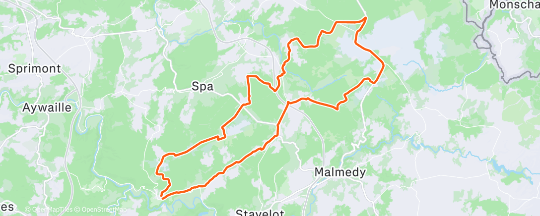 Map of the activity, Groad