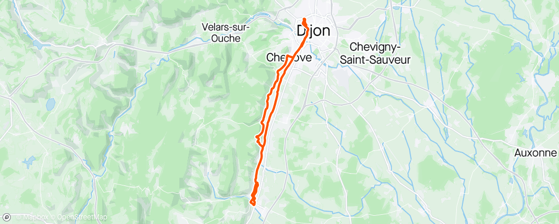 Map of the activity, Gravel avec Claire Hélène et Laurent