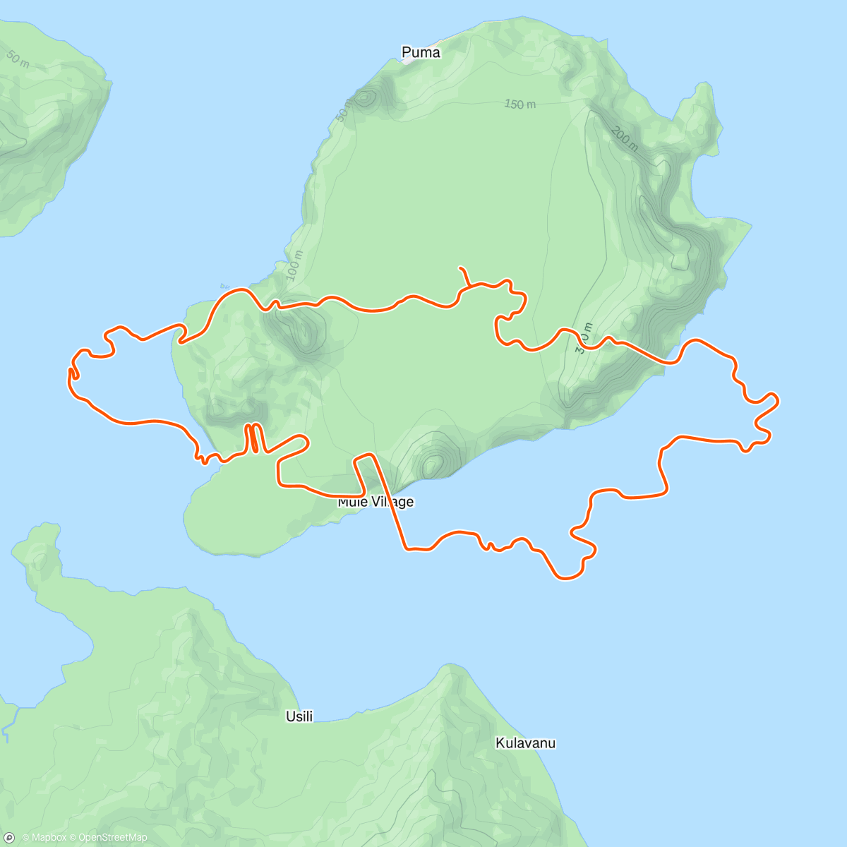 Map of the activity, Zwift - Group Workout: SST (medium) on Watopia's Waistband in Watopia