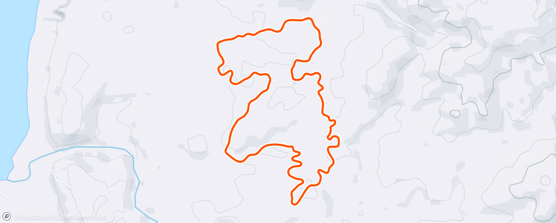 Map of the activity, Zwift - 05. Endurance Ascent [Lite] on Climb Portal - Volcano in Makuri Islands