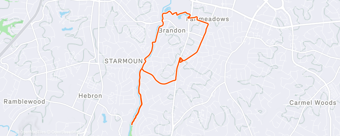 Карта физической активности (Recovery type)