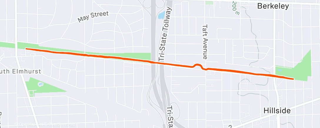 Map of the activity, surprise