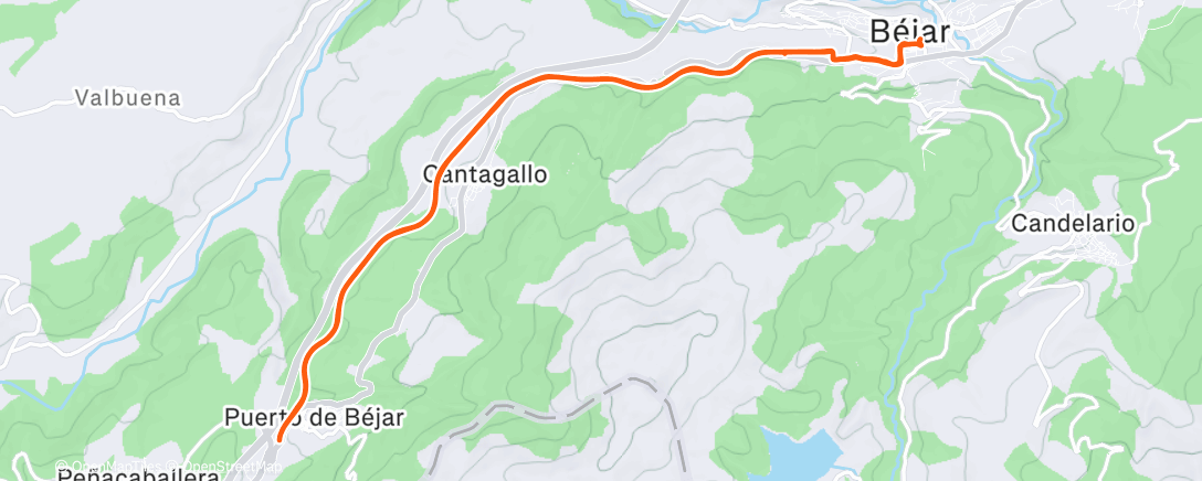 Map of the activity, Pinchazo