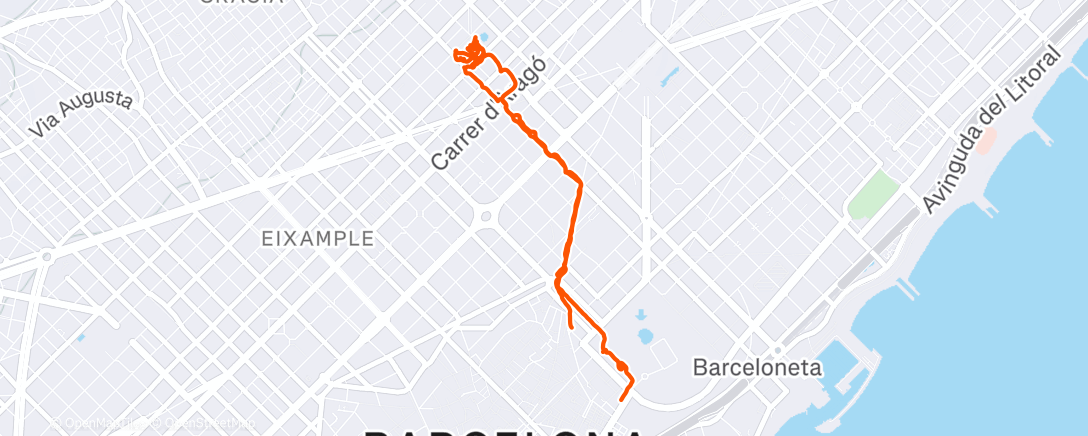 Карта физической активности (Lunch Walk)