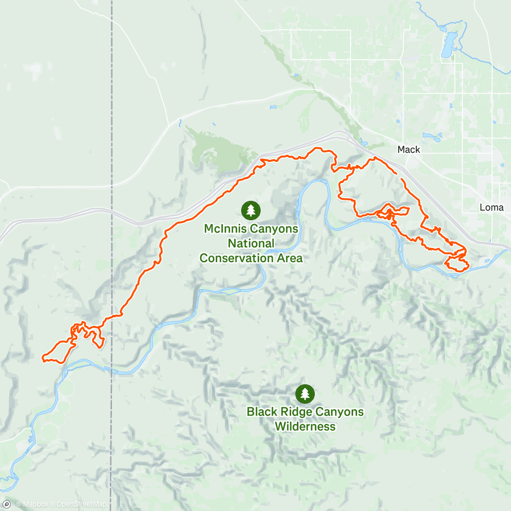 Map of the activity