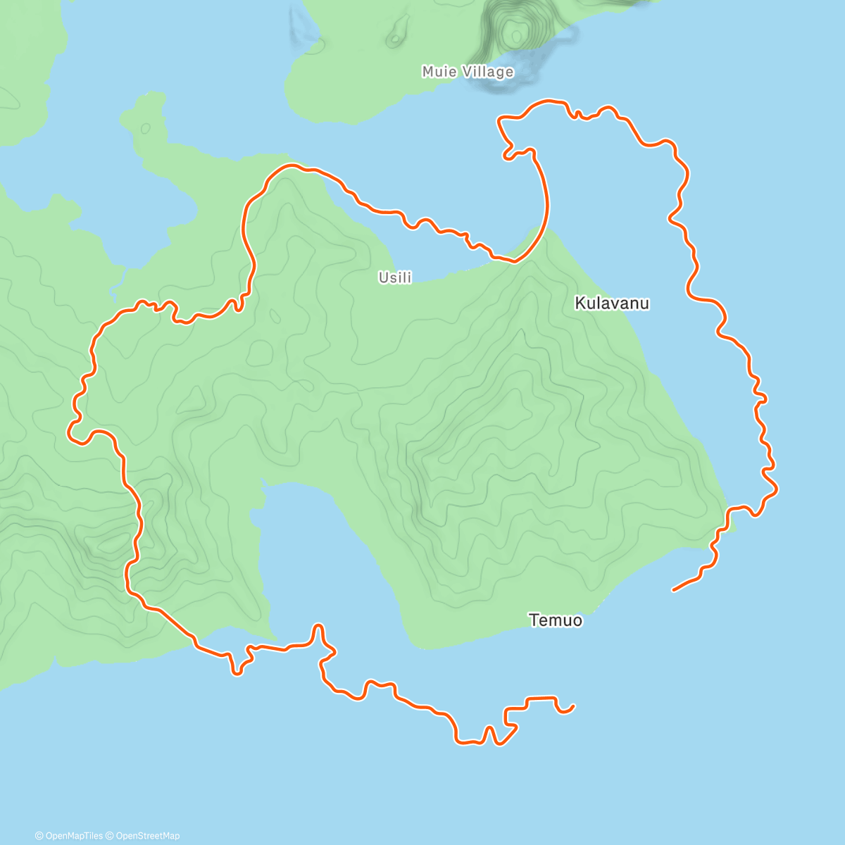 Map of the activity, Zwift - Sugar Cookie in Watopia