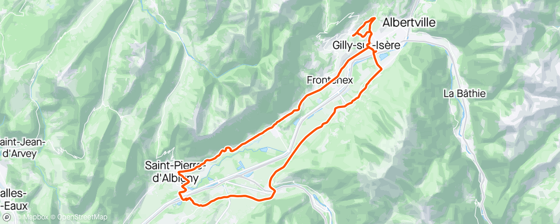 Map of the activity, St Pierre chateauneuf