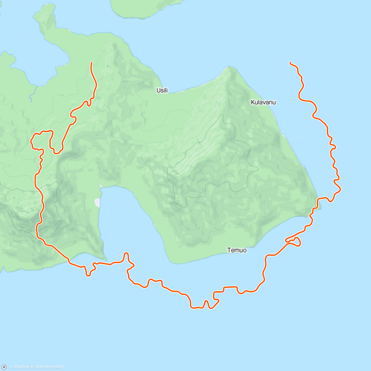 Map of the activity, Zwift - 10x1min MAP (Max Aerobic) in Watopia