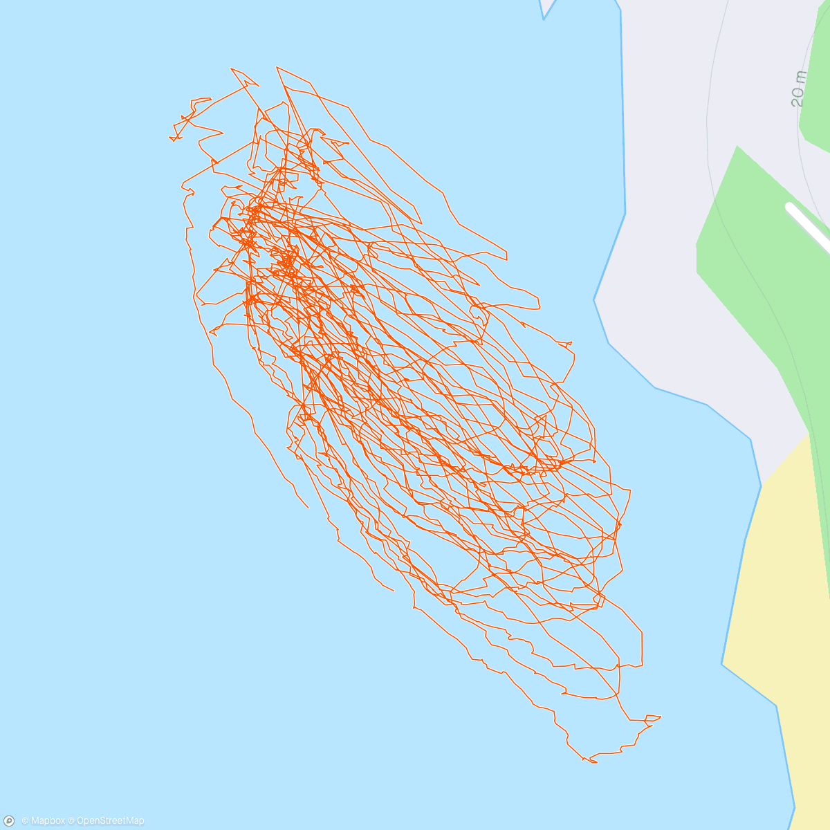 Map of the activity, Surf Lafitenia 🤩🤩🤩