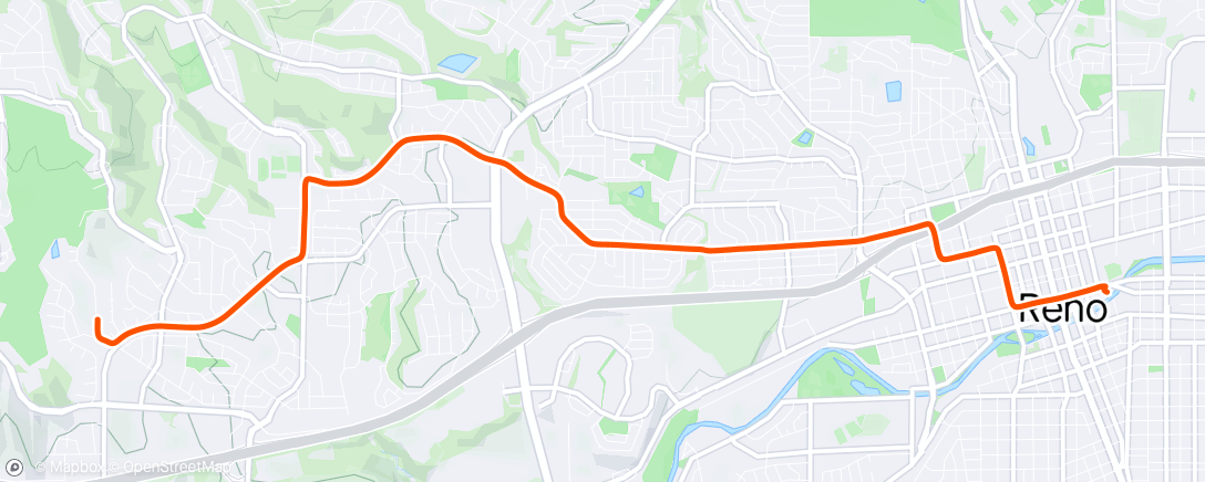 Map of the activity, Commute out
