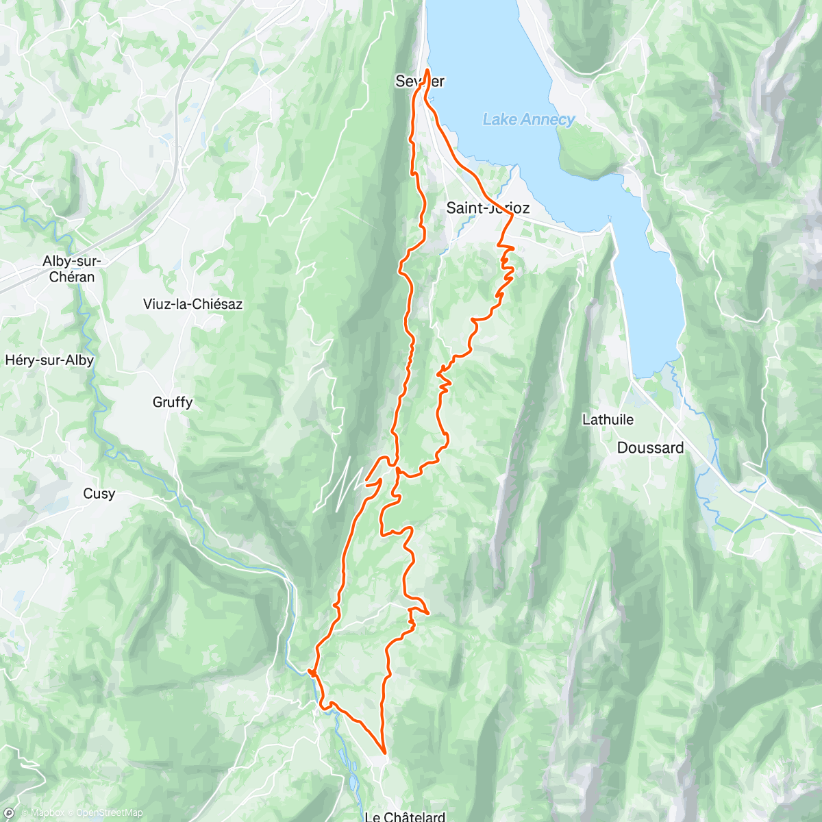 Map of the activity, P’tite aprèm sur le vélo 🤩