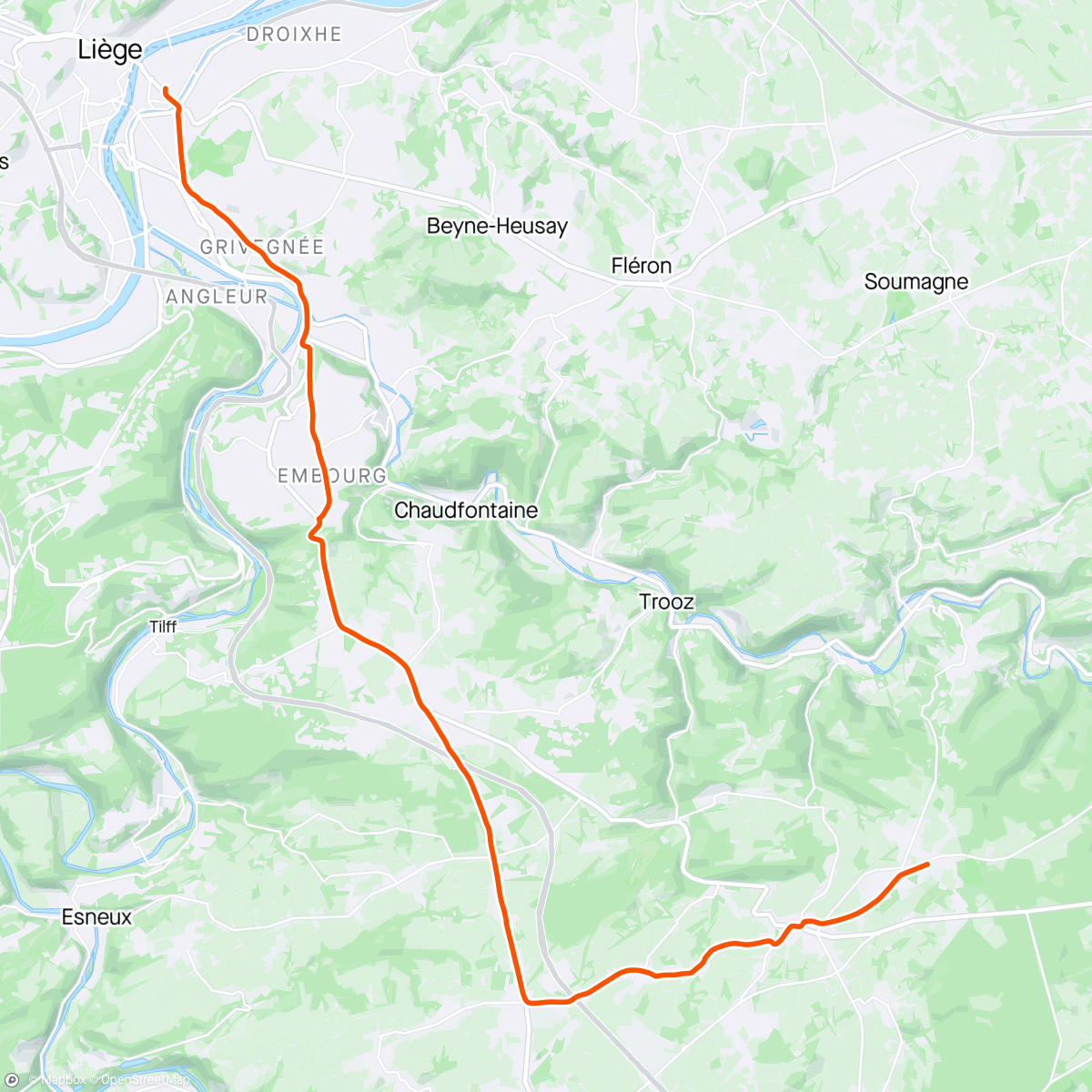 Map of the activity, Back 3eme Monument - LBL
