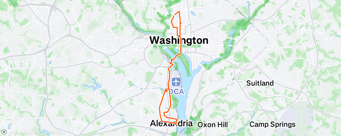 Map of the activity, 626 Alexandria Allez