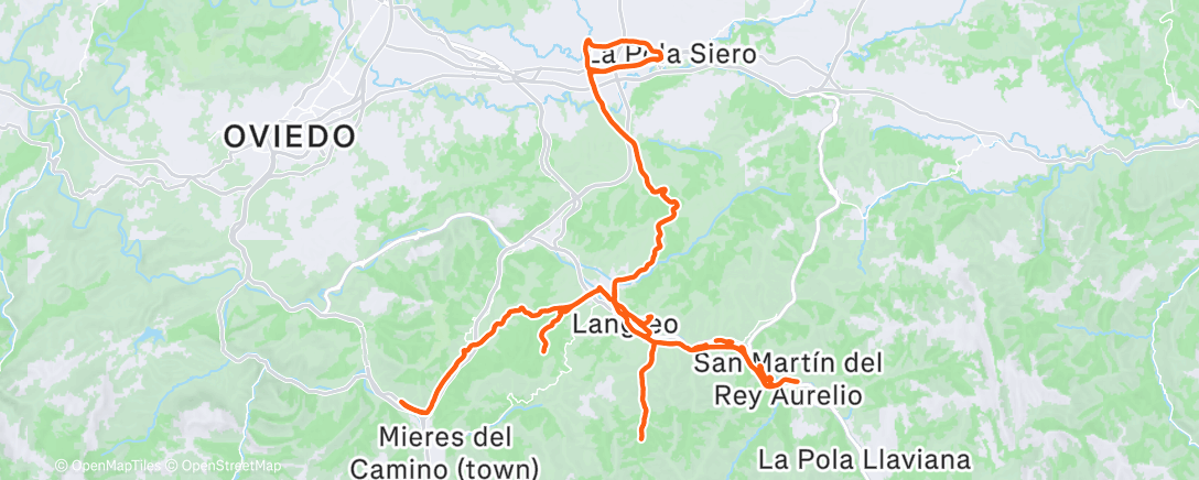 Map of the activity, A la fresca y el agua 🌧️🥶