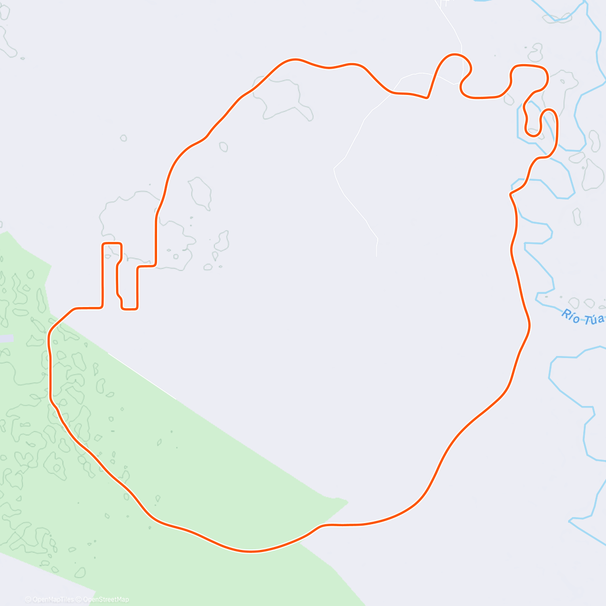 Карта физической активности (MyWhoosh 500 #5)