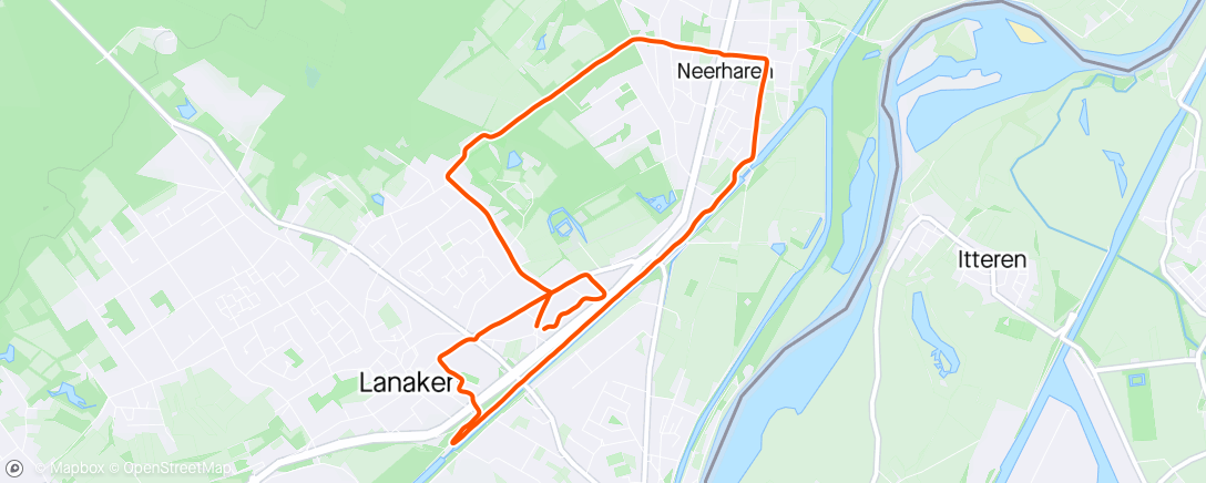 Map of the activity, Rustige duurloop met Niels 🏃🏽
