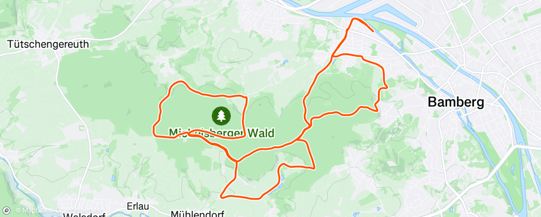 Map of the activity, Halbmarathon #8/2025