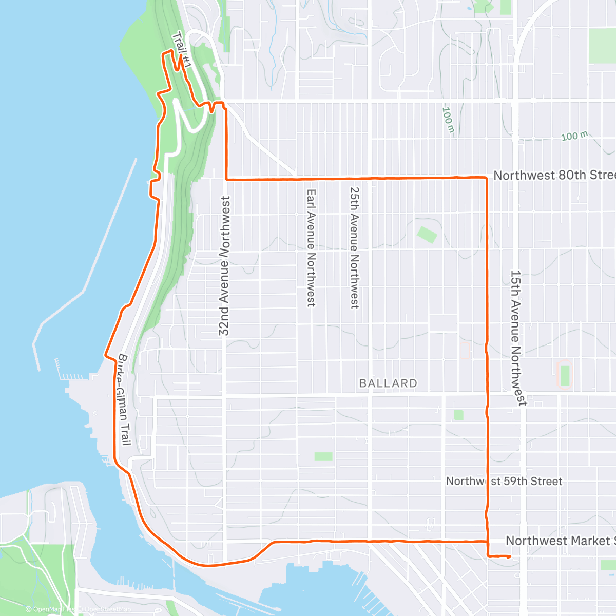 Map of the activity, Atmospheric shivering