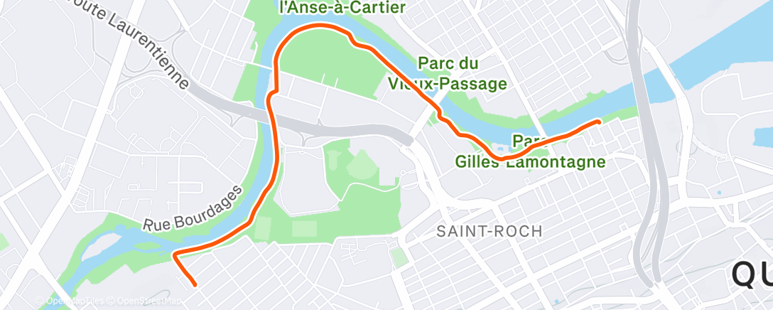Map of the activity, Avec Grand Maman Claudine