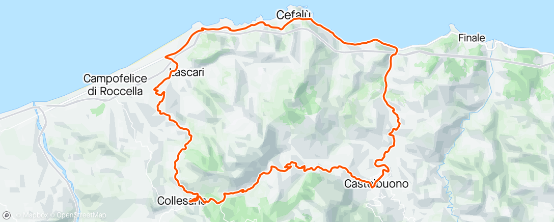 Map of the activity, Collesano & Castelbuono 🤩