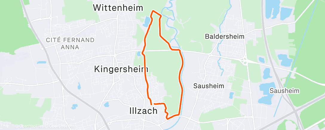 Map of the activity, CAP Polaire