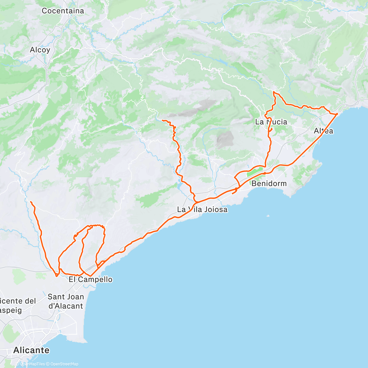 Map of the activity, Training Camp 2 🇪🇸