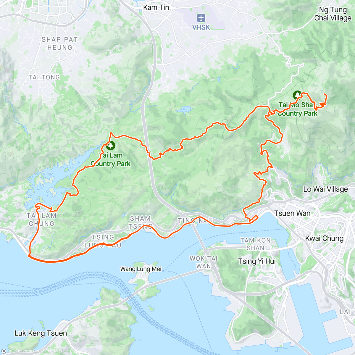 Map of the activity, HK🇭🇰- Country Park-TMS-Castle Peak rd
