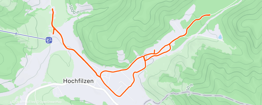 Map of the activity, Heat 45