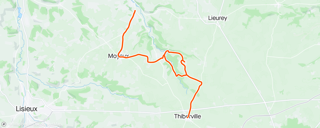 Map of the activity, TRI-S - 🚲 - 40km