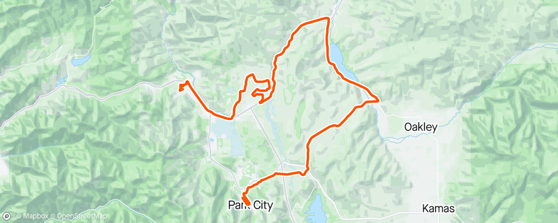 Map of the activity, ⛷️ 🌭 🚴