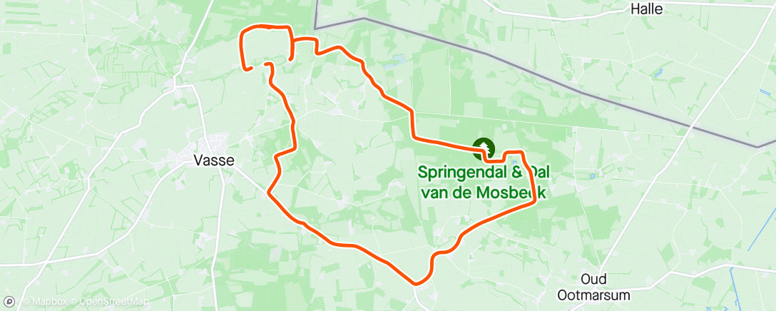 Map of the activity, Training geven aan MTB HTR