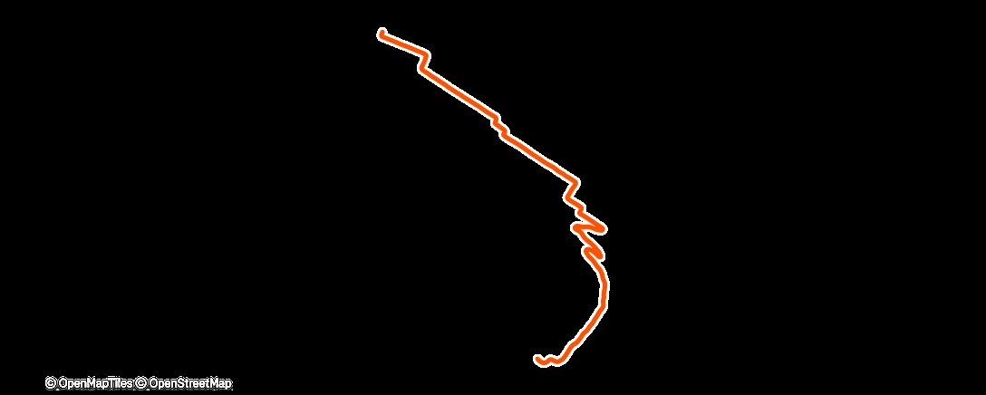 Map of the activity, death by mountain